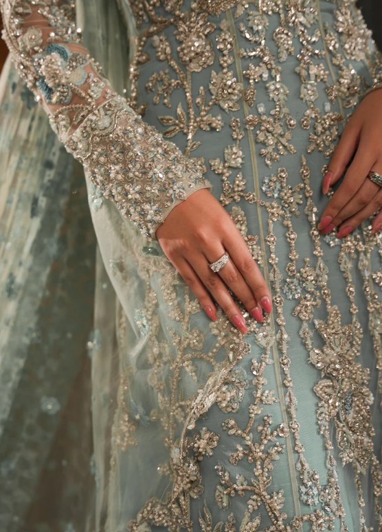 Blue Bridal Gown Veil - Book your consultation for price