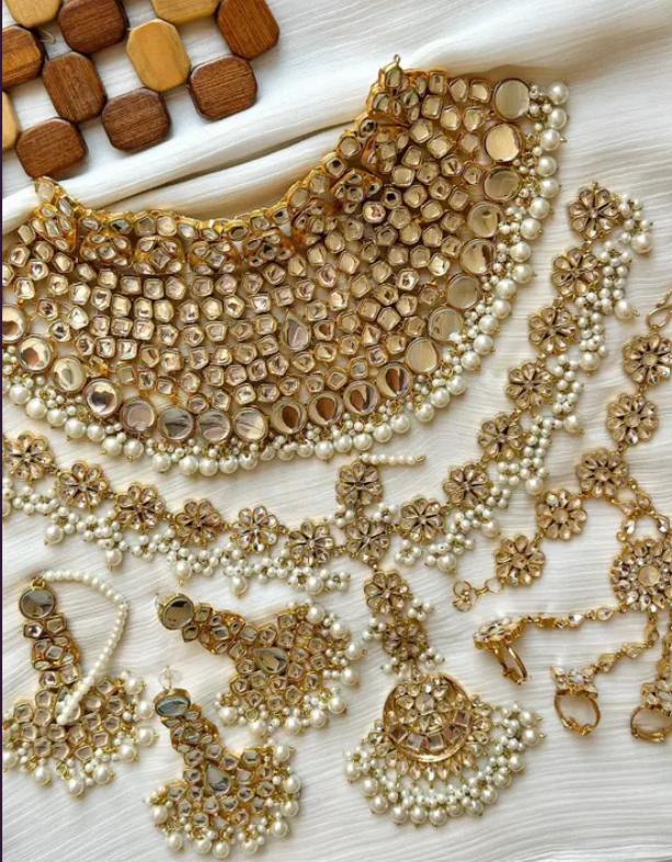Farshi Kundan Bridal set