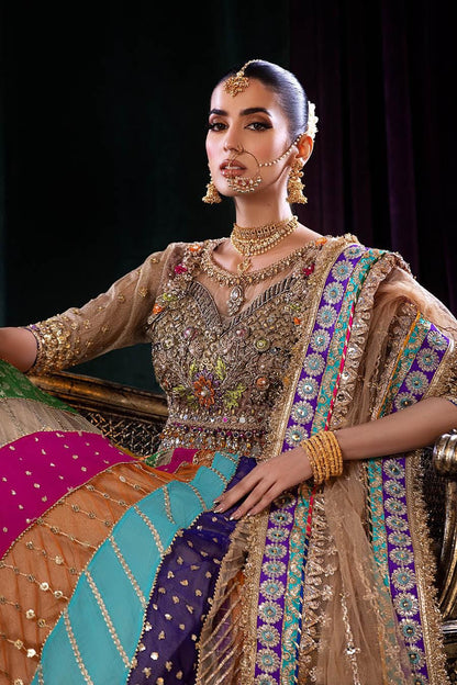 E-307 Multi Colour lehenga