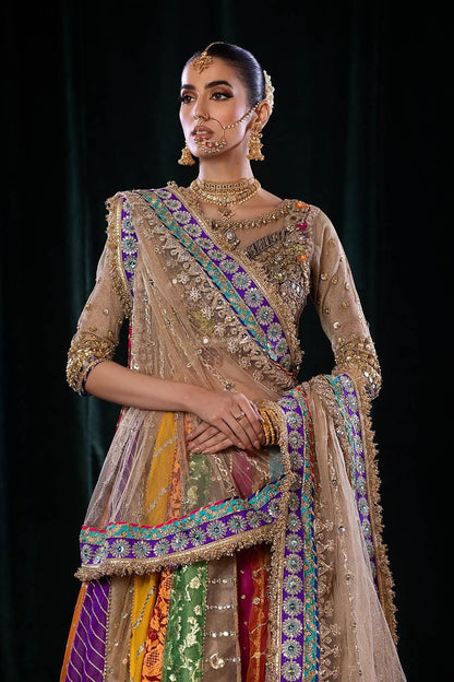 E-307 Multi Colour lehenga