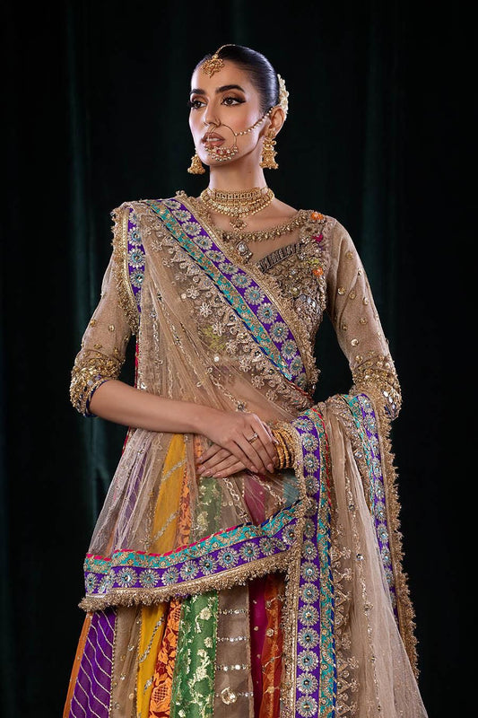 E-307 Multi Colour lehenga