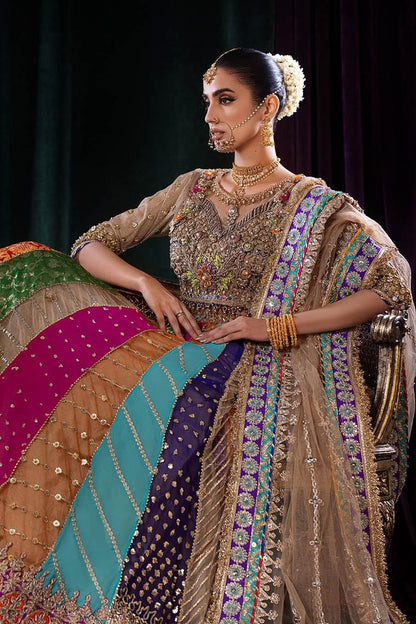 E-307 Multi Colour lehenga