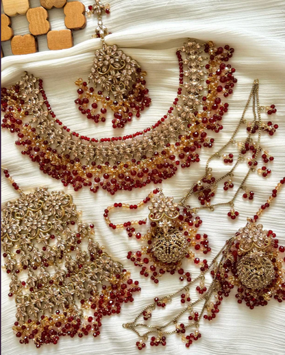 Colorful Heavy Bridal set