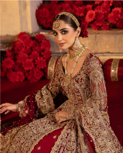 Open Pishwas Lehenga - Book your consultation for price