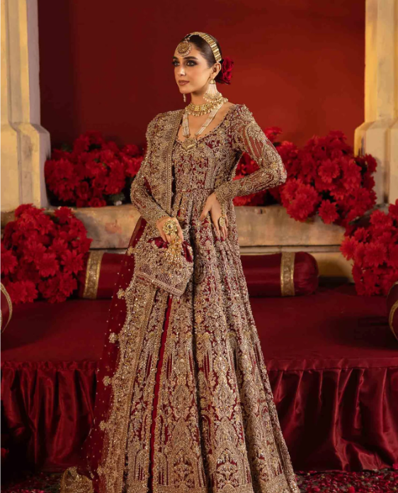 Open Pishwas Lehenga - Book your consultation for price