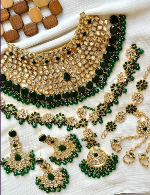Farshi Kundan Bridal set
